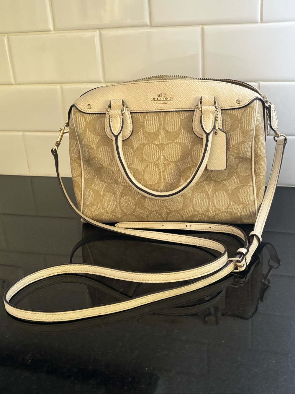 Coach Bennett Mini Bag - Satchel or Crossbody - slightly flawed
